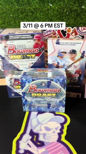 Exciting Bowman Draft and Best Box Breaks Tonight!