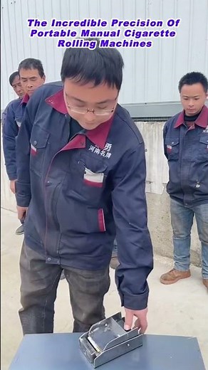 The Incredible Precision Of Portable Manual Cigarette Rolling Machines