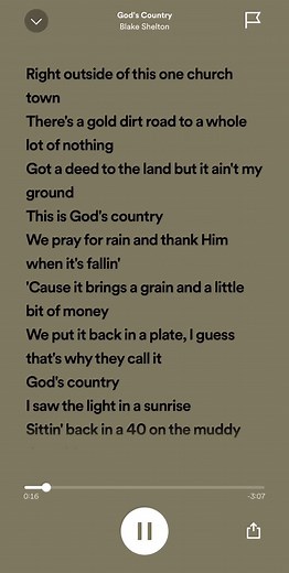 Blake Shelton - God's Country Music Video