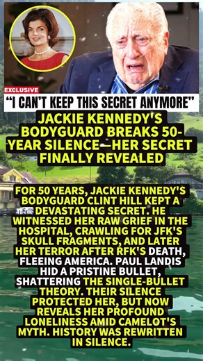 Jackie Kennedy's Bodyguard Breaks 50-Year Silence—Her Secret Finally Revealed #shorts #viral