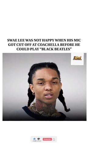 Swae Lee Shut Down During Coachella Set #shorts #trending #viral #reels #news