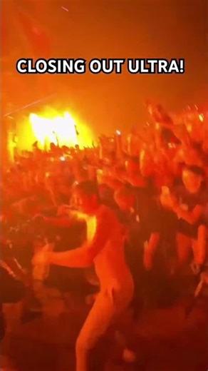 Closing Ultra 2026 Main Stage!! THANK U MIAMI ILY 🤯😭 #electronicmusic