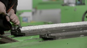 The Locksmith Performs a Hand Scraping Operation. Stock Video - Video of fitter, remove: 103630501