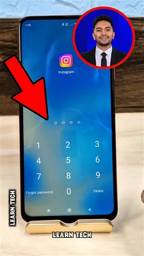 Learn_Tech on Instagram: "Set instagram lock 🔥 . . . . . . . . Tech, mobile , phone, samsung, iphone, ios, android, photography, computer, Instagram reels, . . . . . . . . #tech #samsung #android #mobile #phone #iphone16 #gaming #photography #youtuber #editing #reels #reelsinstagram #viralreels #trendingreels #instagood"