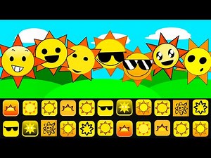 Incredibox Sprunki But ONLY MR SUN in ALL Different Mods (Retake, Scrunkly, ParaSprunki, Pyramixed)
