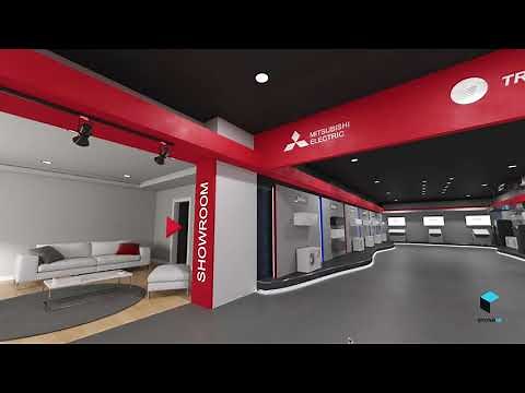 Mitsubishi Virtual Showroom - Powered by ByondXR - YouTube