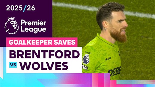 Penyelamatan Kiper | Brentford vs Wolves | Premier League 2025/26