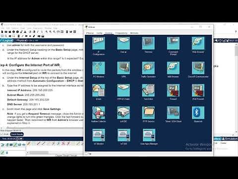 13.1.10 - Packet Tracer - Configure a Wireless Network