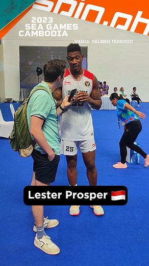 89K views · 433 reactions | Tagalog Papi!  It's PBA import Lester Prosper in his playing suit #SEAGames32 | SPIN.ph | Facebook