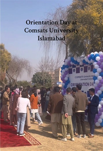 Orientation Day at Comsats University Islamabad