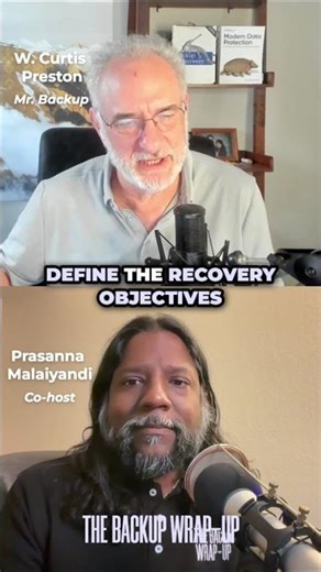 Design Backup Systems: Define Recovery Objectives FIRST! #shorts