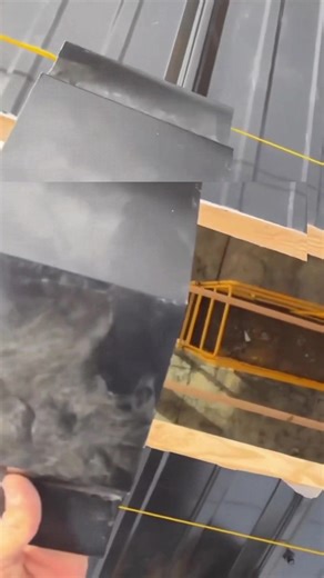 Ridge Cap on a Metal Roof | Working of Worker