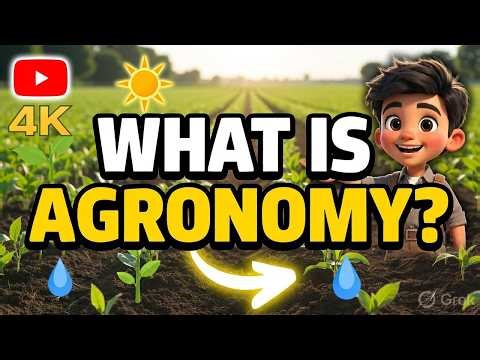 From Soil to Crop: Complete Agronomy Explained Simply