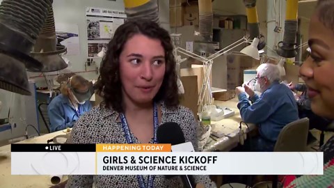 Girls & Science kicks off a month-long celebration at the Denver Museum of Nature and Science