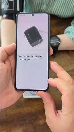 Complete Guide: Setting Up Blood Pressure Monitoring on Samsung Galaxy Watch 6 Classic #shorts
