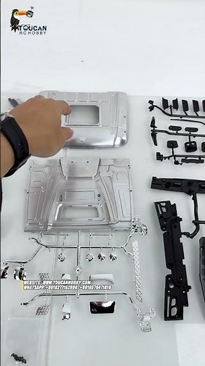 This one’s for YOU! 🛠️ Your next epic build is here – the 1/14 Unpainted BZ Metal Cabin Kit #rc