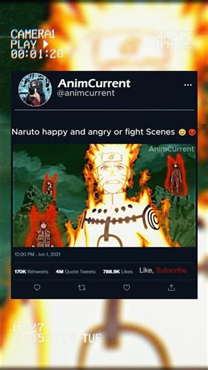 Naruto’s Coldest Rage Moment 🥶🔥 #anime #naruto #youtubeshorts #amvedit