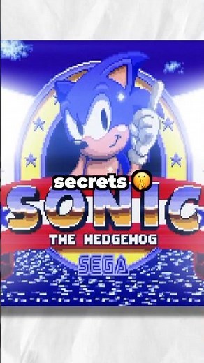 Sonic's Hidden Hack: DEBUG MODE Revealed #shorts #sonic