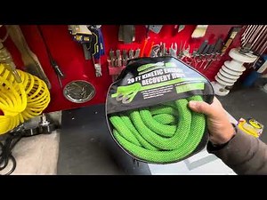 GRIP Kinetic Energy Recovery Rope - 20 ft x 7/8 in. Safe working load limit: 10,985 lbs.