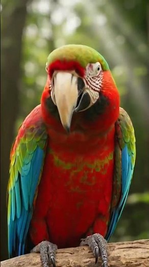 World's Largest Macaw Has The Most Powerful Beak! 🦜