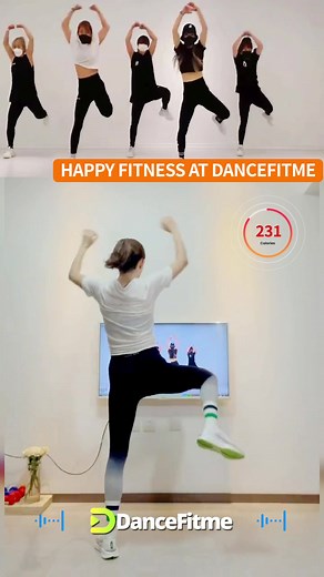🥰Boost your mood and your fitness with DanceFitme. Fun, beginner-friendly dance workouts that deliver real results.😃 | DanceFitme