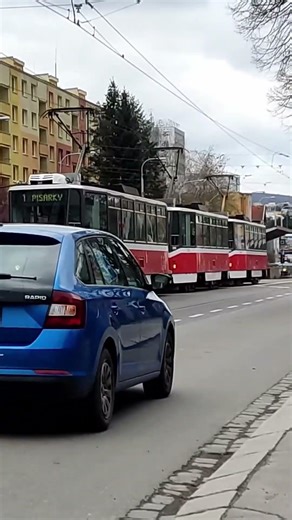 Once in a lifetime - Tatra T6 Trams in Triple Set