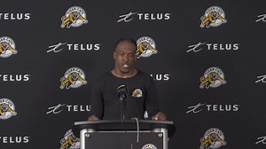 1.7K views · 23 reactions | "The main thing we gotta do is execute." DB Jamal Peters speaks with the media following today's practice. FULL INTERVIEW  | bit.ly/3xfYiUY Presented by TELUS | Hamilton Tiger-Cats | Facebook