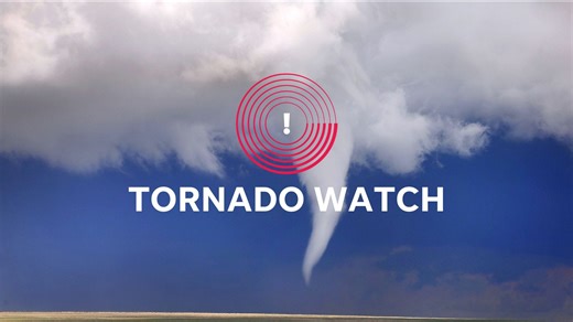 Tornado watch issued for Atlantic County