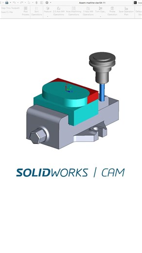 SolidWorks CAM : Design-to-CAM Integration