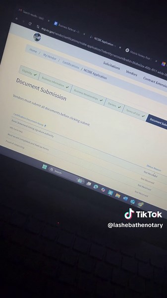 📣 Big step forward for Dunlap Signature And Notary Services, LLC! ✅ I just submitted my NCSBE Certification application and wanted to share why it’s so important for small businesses like mine 💼💡 This certification helps minority-, woman-, and disadvantaged-owned businesses gain access to state contracts, grant opportunities, and more visibility in North Carolina! 🙌🏾✨ 🔍 To complete your application, make sure you upload: 📄 Bank statement showing signature authority 📄 IRS Form 941 📄 Most