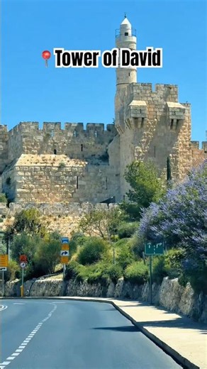 Timeless Jerusalem. Witnessing The Tower of David 🏰✨🏛️ #Jerusalem #history #Israel