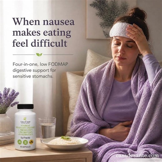 When nausea makes eating feel impossible.