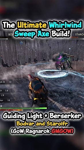 WHIRLWIND Axe vs Bodvar & Starolfr! 🤯 GoW Ragnarok