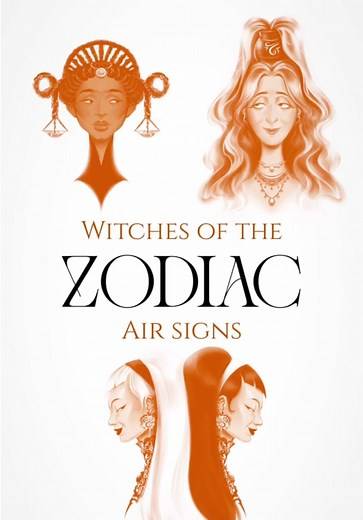 Creative Digital Art for Air Signs in Zodiac