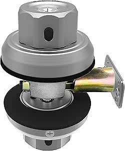 Amazon.com: EASILOK Deadbolt Lock,E4 Twist-to-Lock Front Door Lock Keyless Heavy Duty Single Cylinder Deadbolt High Security with Unpickable Night Latch &Anti-Mislock Button, Zinc Alloy : Tools & Home Improvement