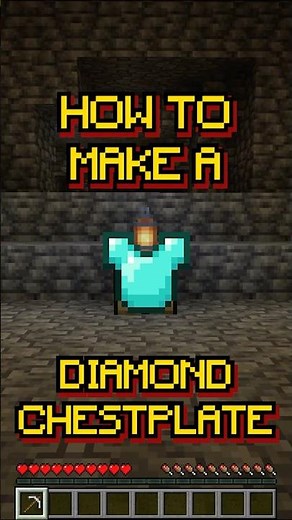 Minecraft: Diamond Chestplate | Strongest Craftable Armor | Recipe 203