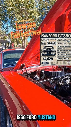 🔥 1966 Ford Mustang GT350 | The Iconic American Muscle Machine