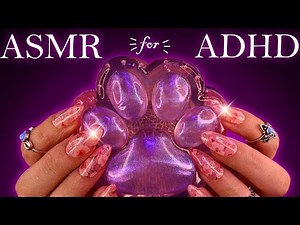 ASMR For People With ADHD 💜(No Talking)💜 Changing Triggers Every 15 Seconds!