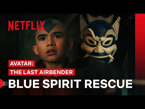 Zuko Rescues Aang As The Blue Spirit | Avatar: The Last Airbender | Netflix Philippines