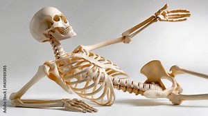 Detailed Artificial Human Skeleton Model for Education and Medical Use