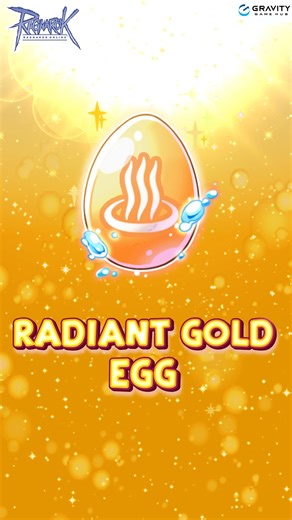✨ Radiant Gold Egg 🥚 Available for 250 KP from Jan 7 to Jan 22! ✨ Crack it open for a chance to get the rare Sealed Pharaoh Card, Sealed Card II, Abyss Dress, ull Force [1], and more! 🎁 More information on Radiant Gold Egg 👇 https://ro.gnjoy.asia/news/detail.php?id=1287 | Ragnarok Online GGH