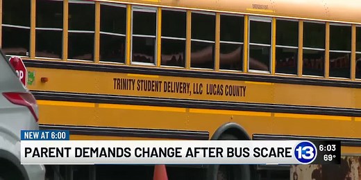 Parent demands change after daughter found sleeping on Trinity school bus