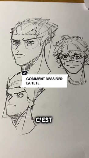 Comment dessiner la tête correctement en 5 étapes simples | Tutoriel de dessin manga