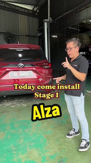 Perodua Alza Stage 1 Ultra Racing Bar Installation
