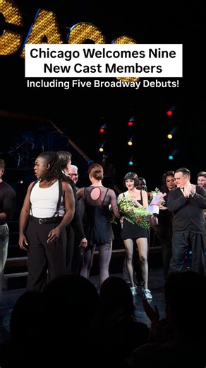 Chicago (@chicagomusical) welcomed nine members to its cast on Monday, with five of them making their Broadway debuts! Watch Sophie Carmen-Jones (@sophiecarmenjones) welcome them to the long-running musical in a curtain call speech. | BroadwayWorld