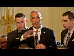 Florida shooting victim's father shares heartbreaking story at White House