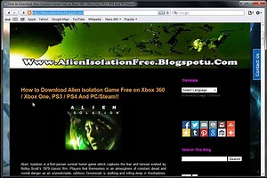 How to Unlock/Install Alien: Isolation Game Free On PC,PS3,Xbox360