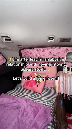 Everyday this is looking more and more like a mini studio!! for anyone that is interested, the exact one I use is on my page! #carcamping#vanlife#subarustdio#subaru#subaruoutback