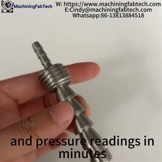 Custom OEM Stainless Steel Brass CNC Machining Sampling Vapor Pin #mechanic #mechanical #engineering