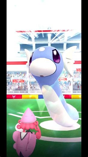 Solo Destroying Dratini in a Raid with Tapulele | Pokemon GO Battle
